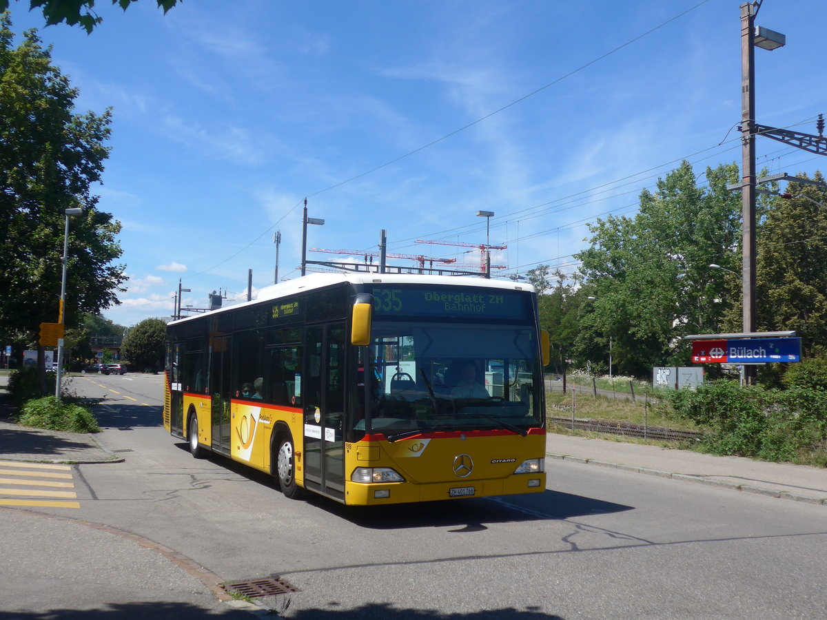 (218'752) - ASN Stadel - Nr. 198/ZH 401'766 - Mercedes am 18. Juli 2020 beim Bahnhof B�lach