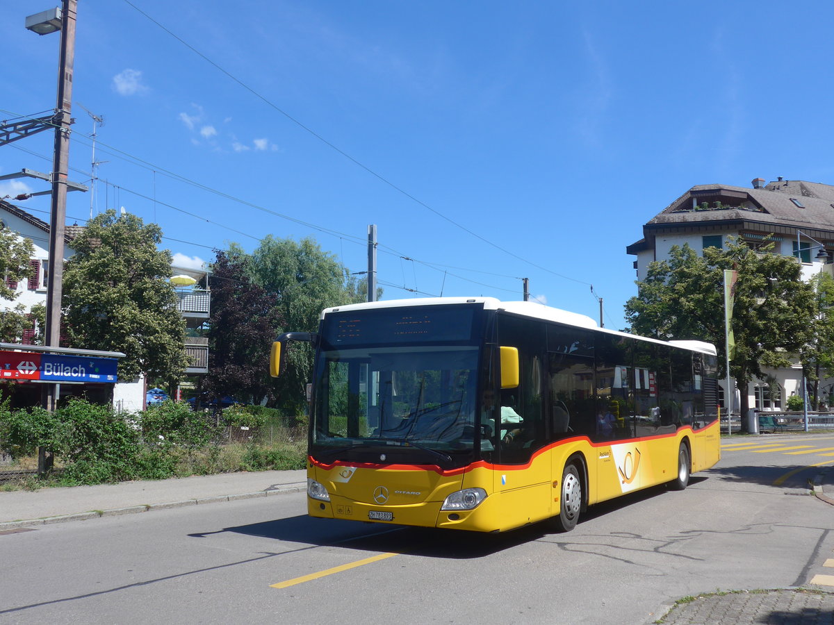 (218'756) - ASN Stadel - Nr. 334/ZH 783'893 - Mercedes am 18. Juli 2020 beim Bahnhof B�lach