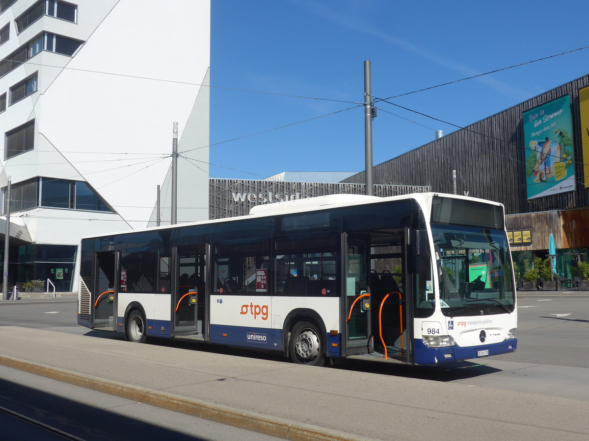 (218'819) - Gen�ve-Tours, Gen�ve - Nr. 984/GE 960'798 - Mercedes am 19. Juli 2020 beim Bahnhof Bern Br�nnen Westside