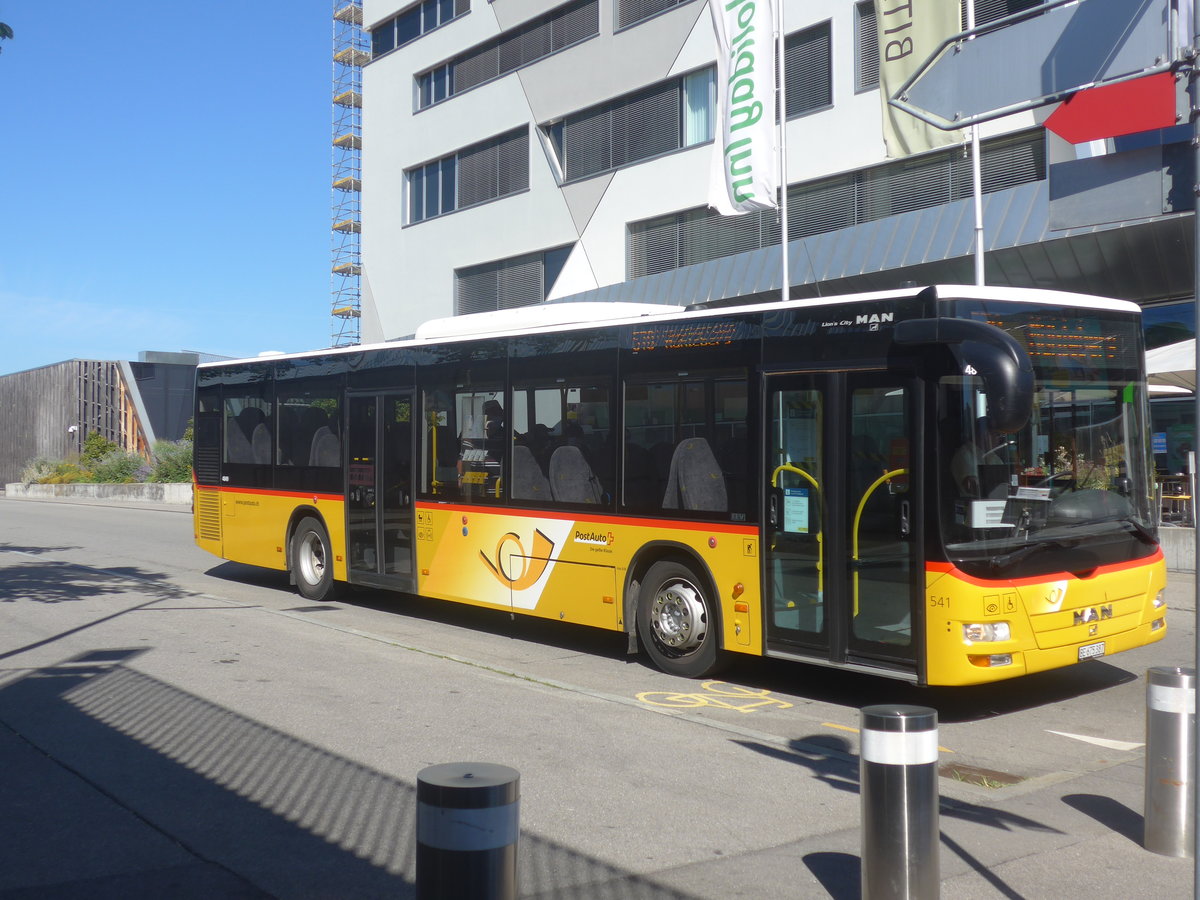 (218'822) - PostAuto Bern - Nr. 541/BE 675'387 - MAN am 19. Juli 2020 beim Bahnhof Bern Br�nnen Westside