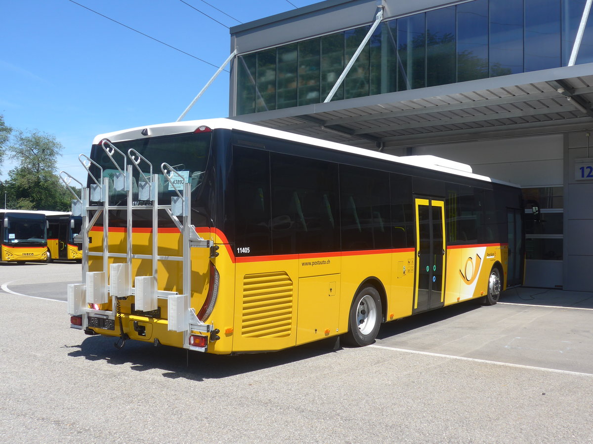(218'846) - PostAuto Graub�nden - PID 11'405 - Iveco am 19. Juli 2020 in Hendschiken, Iveco