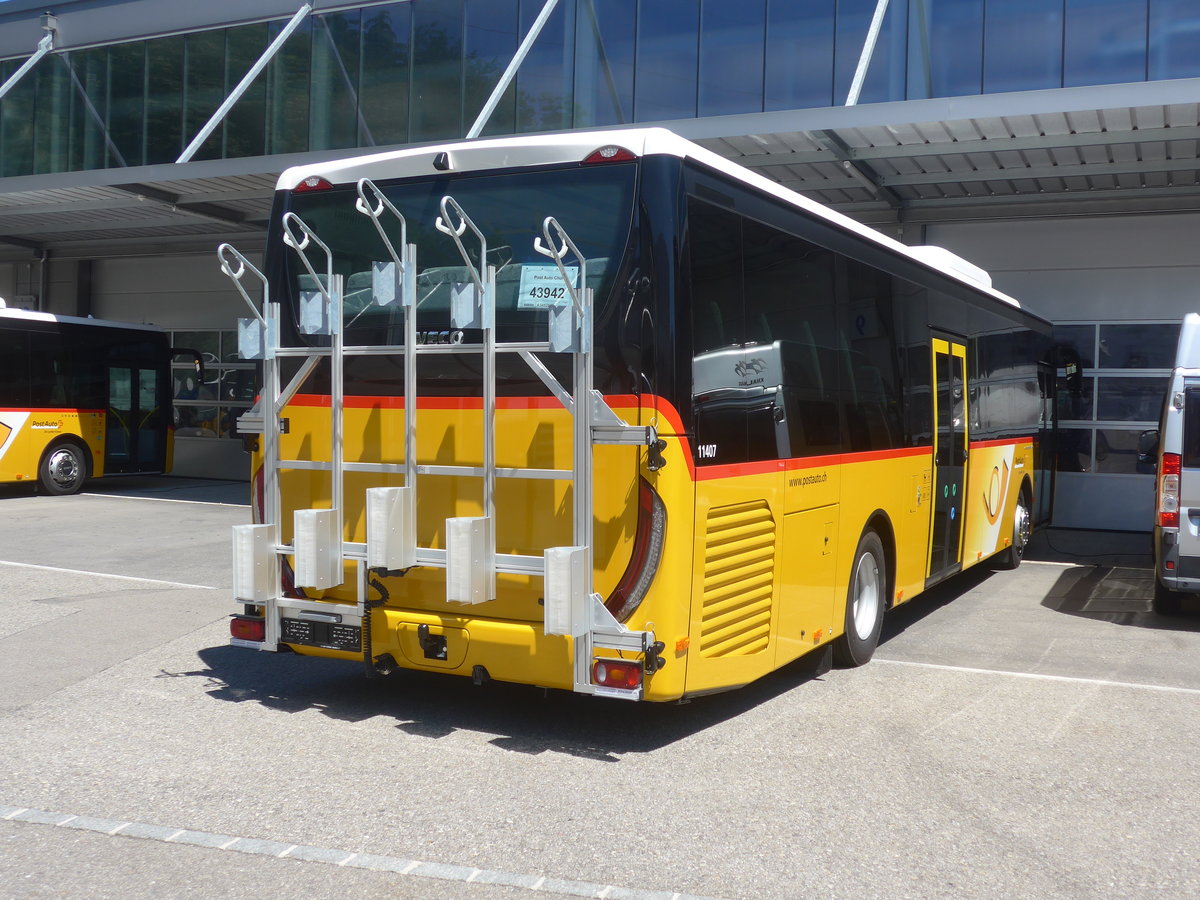 (218'847) - PostAuto Graub�nden - PID 11'407 - Iveco am 19. Juli 2020 in Hendschiken, Iveco