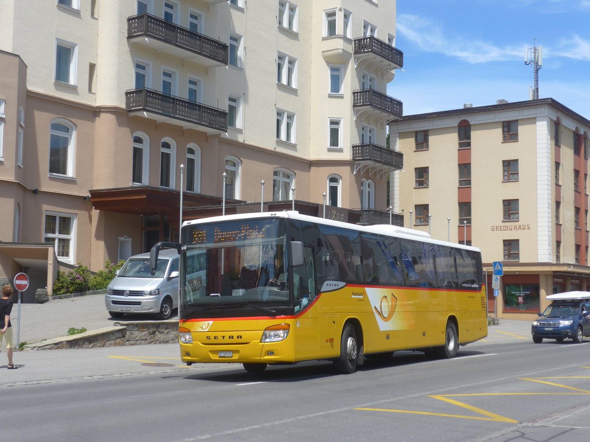 (218'934) - PostAuto Graub�nden - GR 168'606 - Setra am 20. Juli 2020 beim Bahnhof Davos Dorf