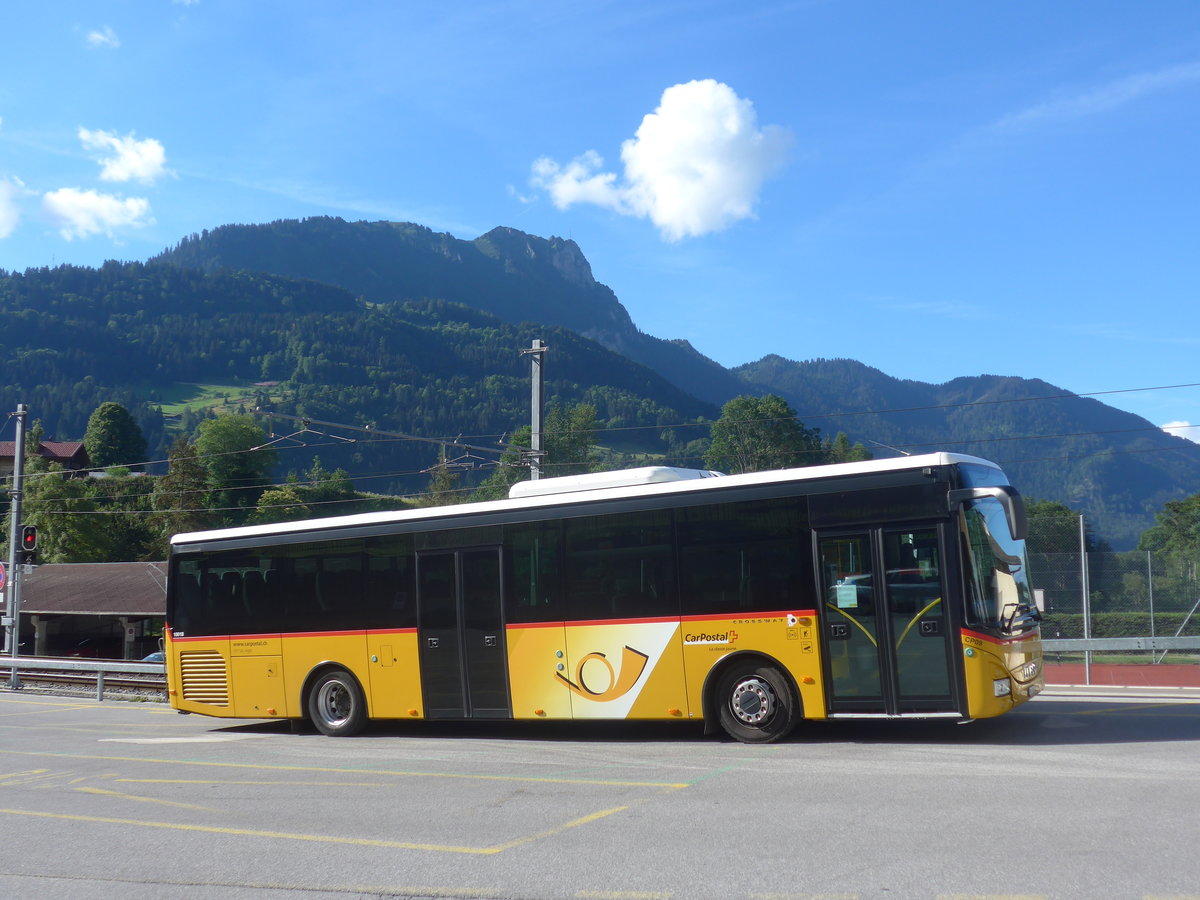 (218'967) - TPC Aigle - Nr. CP09/VD 1332 - Iveco am 25. Juli 2020 beim Bahnhof Le S�pey