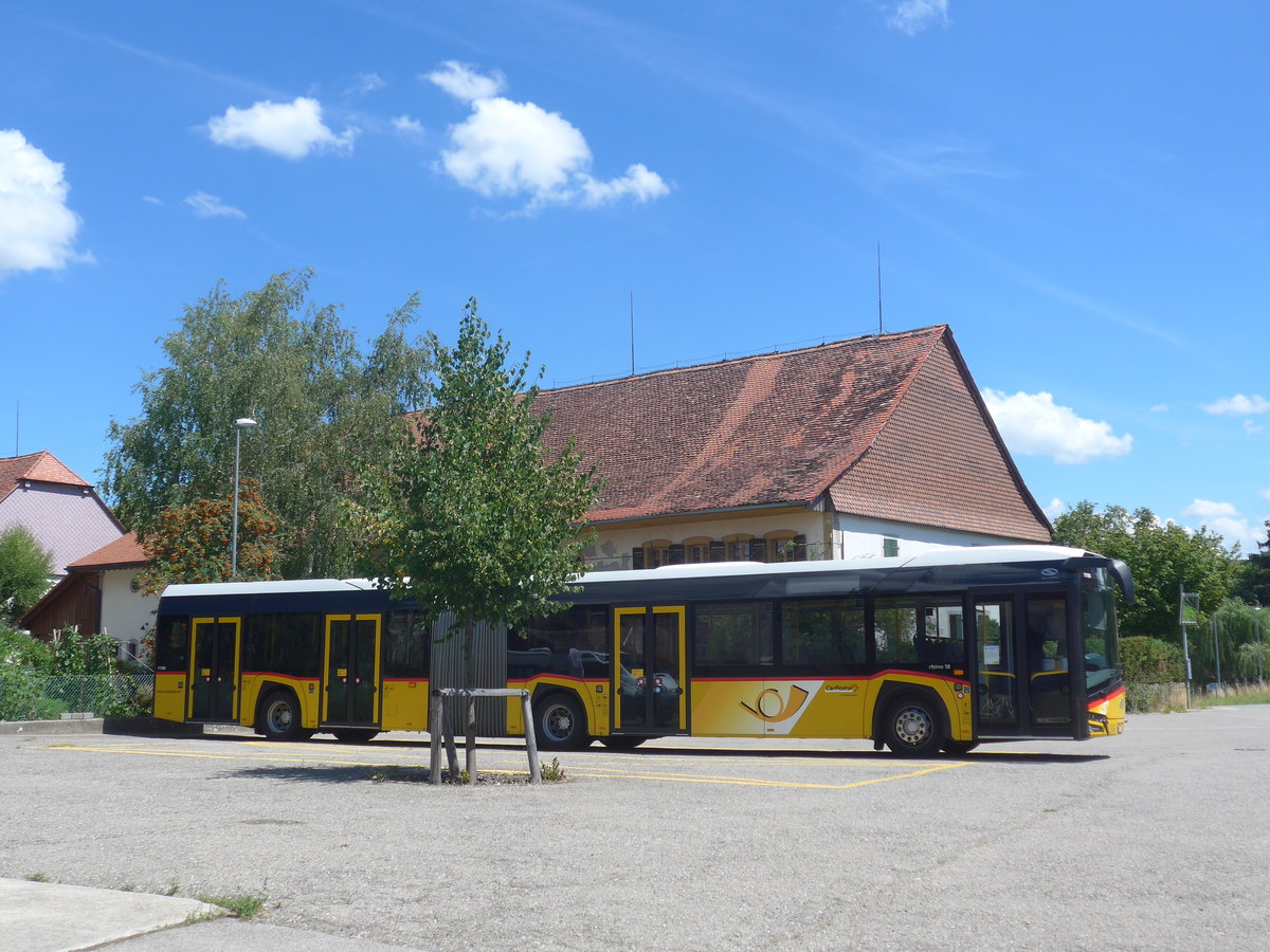(219'014) - CarPostal Ouest - VD 267'845 - Solaris am 25. Juli 2020 in S�deilles, Village