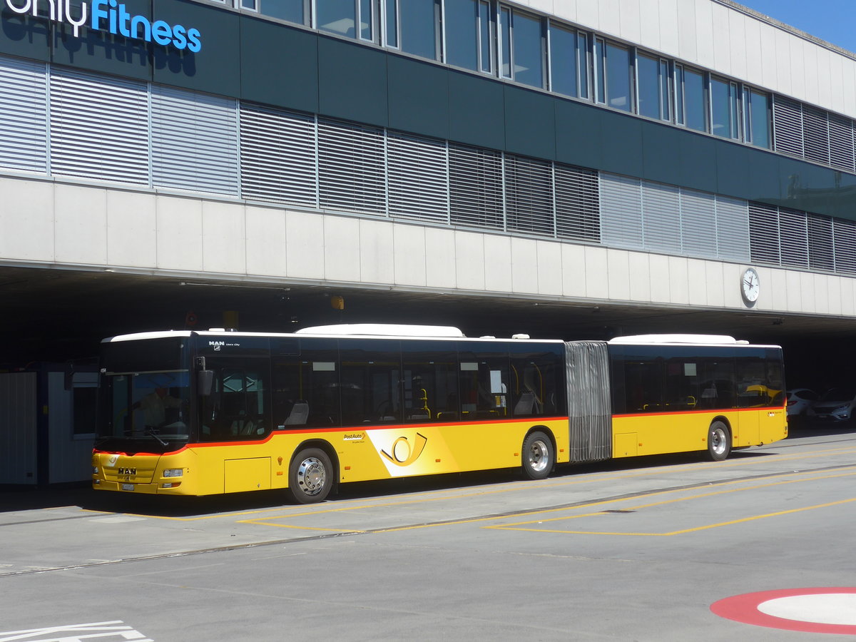 (219'211) - PostAuto Bern - Nr. 661/BE 610'548 - MAN am 27. Juli 2020 in Bern, Postautostation