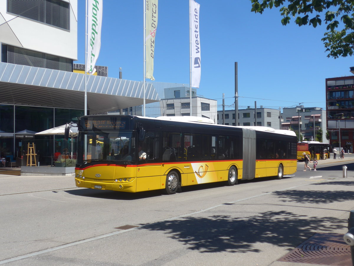 (219'221) - PostAuto Bern - Nr. 683/BE 813'683 - Solaris am 27. Juli 2020 beim Bahnhof Bern Br�nnen Westside