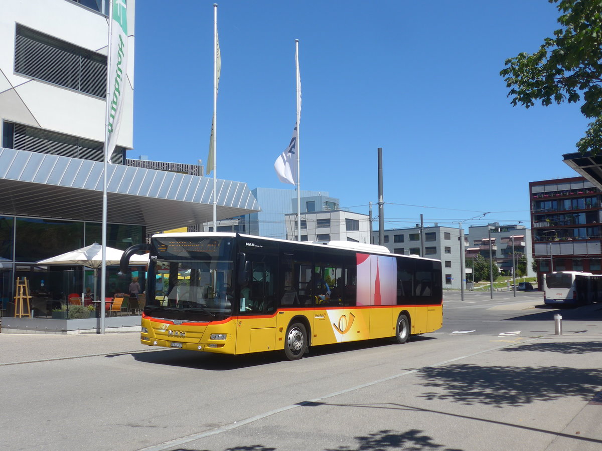 (219'224) - PostAuto Bern - Nr. 543/BE 832'543 - MAN am 27. Juli 2020 beim Bahnhof Bern Br�nnen Westside