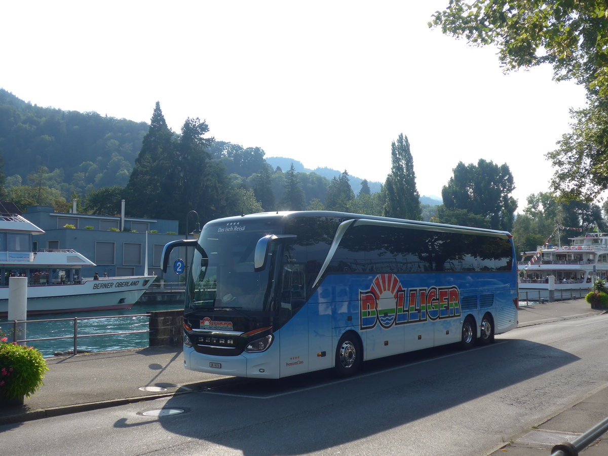 (219'258) - Bolliger, Untersch�chen - UR 9076 - Setra am 1. August 2020 bei der Schiffl�ndte Thun