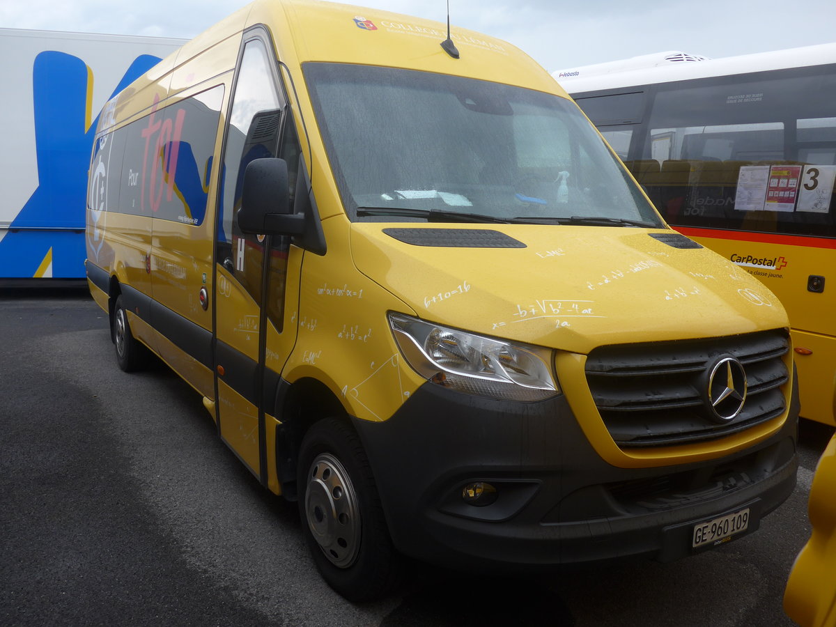 (219'378) - Coll�ge du L�man, Versoix - GE 960'109 - Mercedes am 2. August 2020 in Kerzers, Interbus