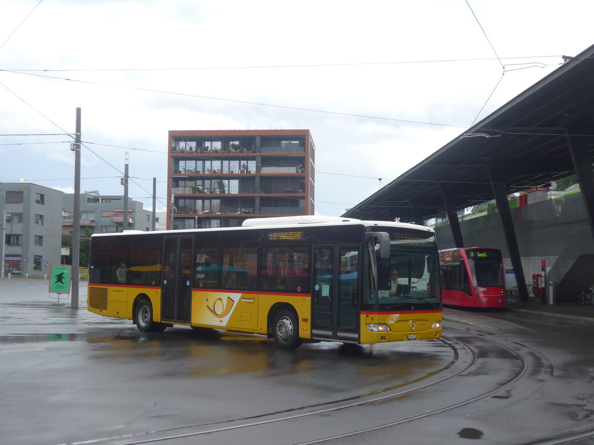 (219'391) - PostAuto Bern - Nr. 5/BE 316'773 - Mercedes (ex Klopfstein, Laupen Nr. 5) am 2. August 2020 beim Bahnhof Bern Br�nnen Westside
