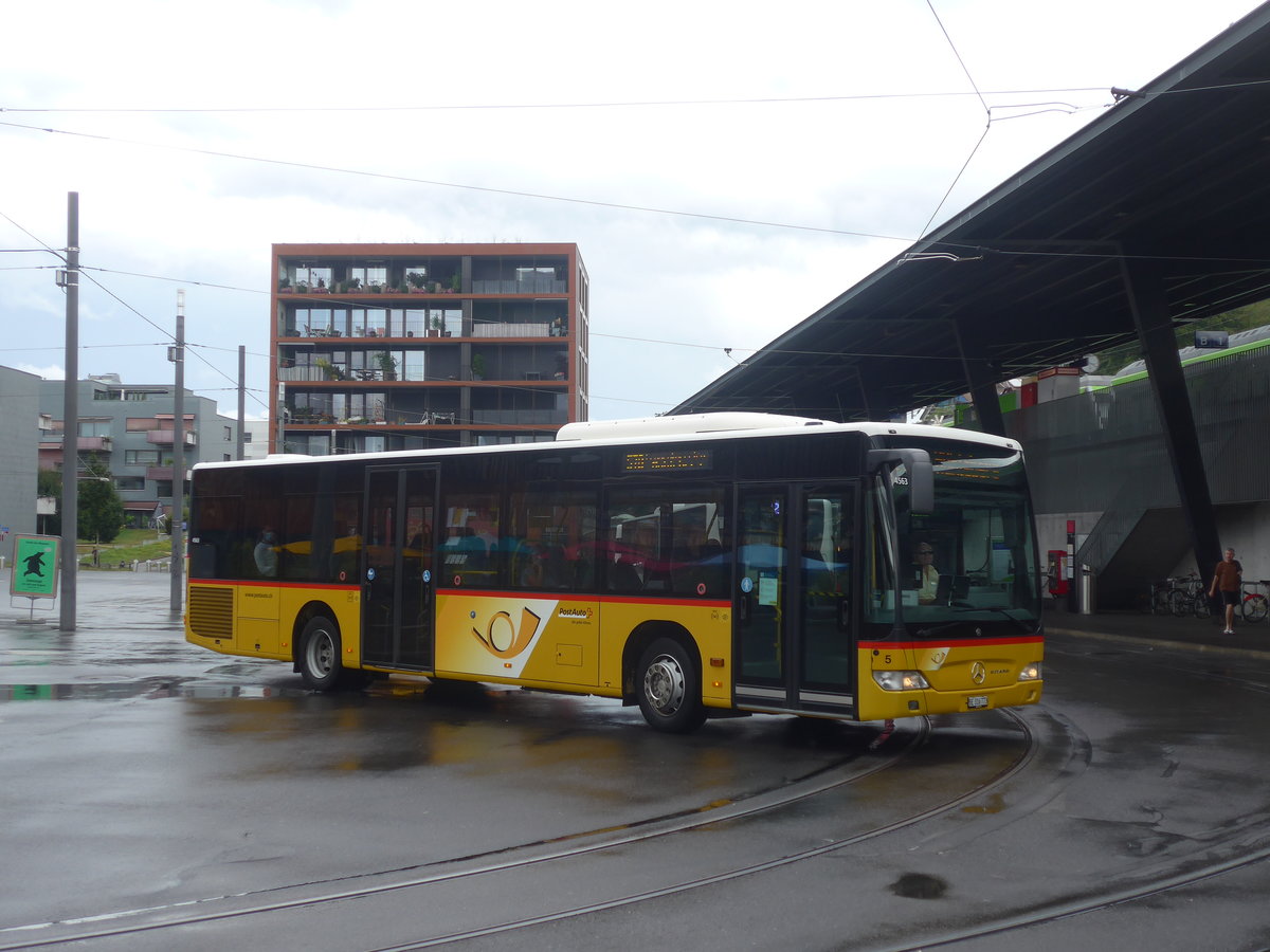 (219'392) - PostAuto Bern - Nr. 5/BE 316'773 - Mercedes (ex Klopfstein, Laupen Nr. 5) am 2. August 2020 beim Bahnhof Bern Br�nnen Westside