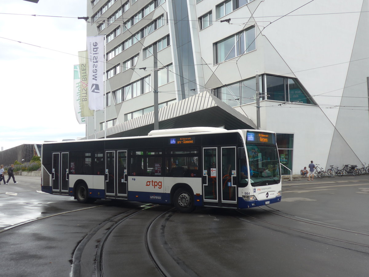 (219'399) - Gen�ve-Tours, Gen�ve - Nr. 984/GE 960'798 - Mercedes am 2. August 2020 beim Bahnhof Bern Br�nnen Westside
