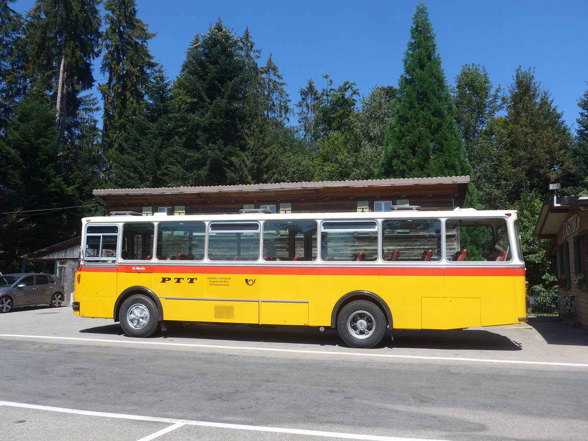(219'581) - Birchler, Remetschwil - AG 54'039 - FBW/T�scher (ex Gerber, Winkel; ex Eggenberger, M�riken; ex Tanner, Bubendorf; ex P 24'803) am 9. August 2020 in Waldh�usern, Kurhaus