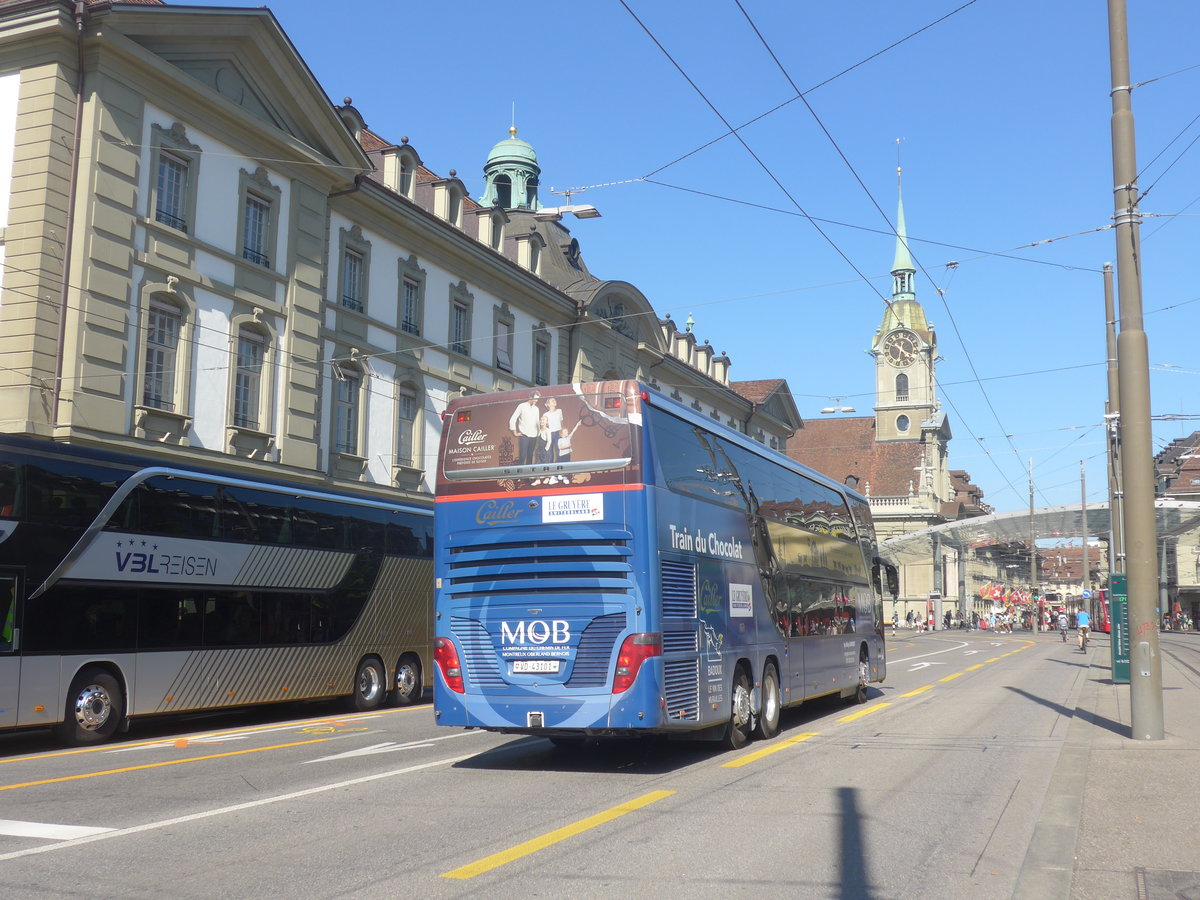 (219'609) - Gander, Ch�teau-d'Oex - VD 43'101 - Setra am 9. August 2020 beim Bahnhof Bern