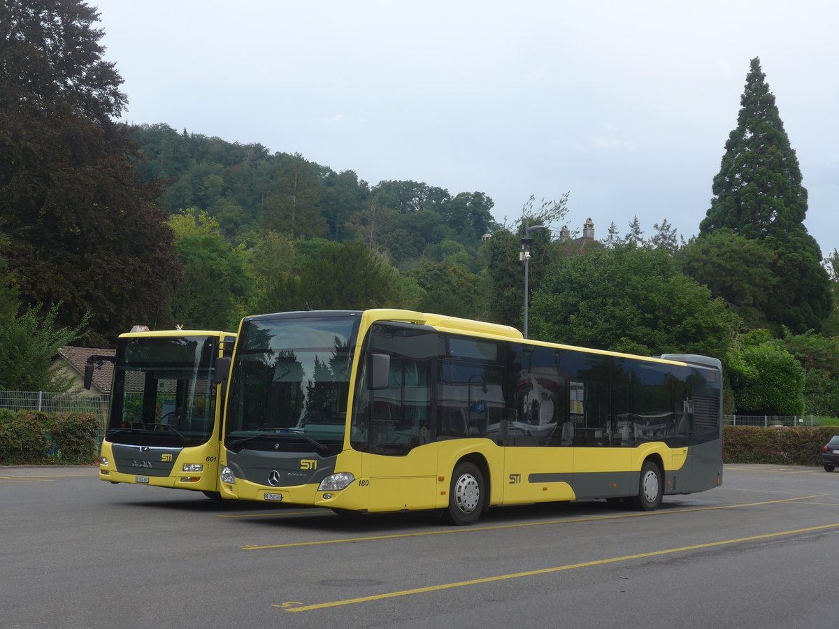 (219'655) - STI Thun - Nr. 180/BE 752'180 - Mercedes am 10. August 2020 bei der Schiffl�ndte Thun