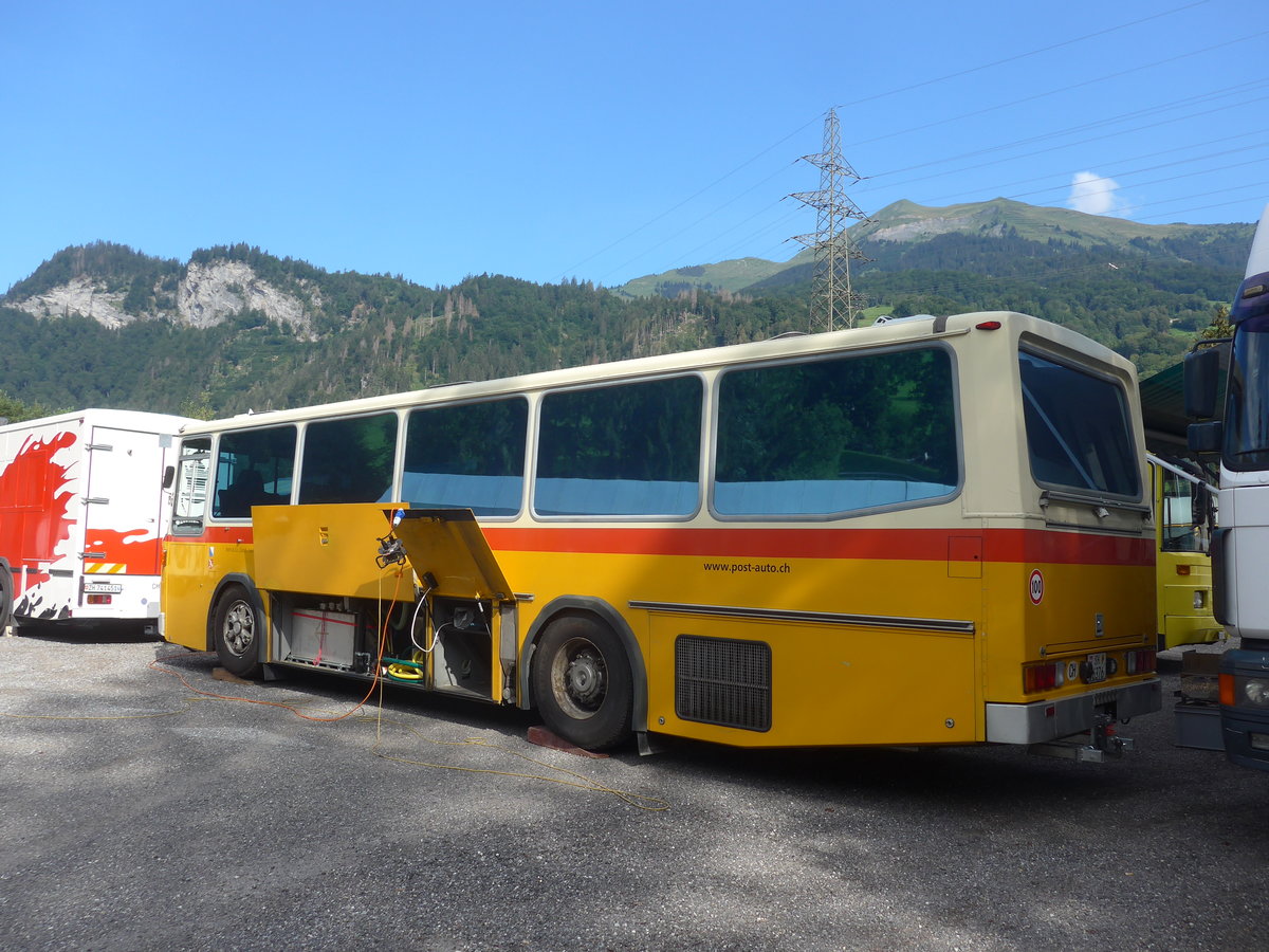 (219'729) - Roth, Z�rich - SH 36'376 - Saurer/T�scher (ex Looser, Elm; ex Mattli, Wassen) am 16. August 2020 in Gr�sch, Bergbahnen