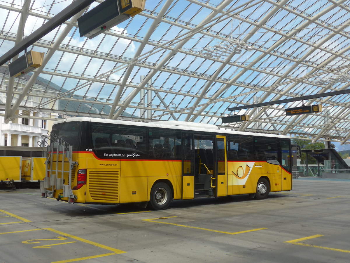 (219'804) - PostAuto Graub�nden - GR 179'706 - Setra am 16. August 2020 in Chur, Postautostation
