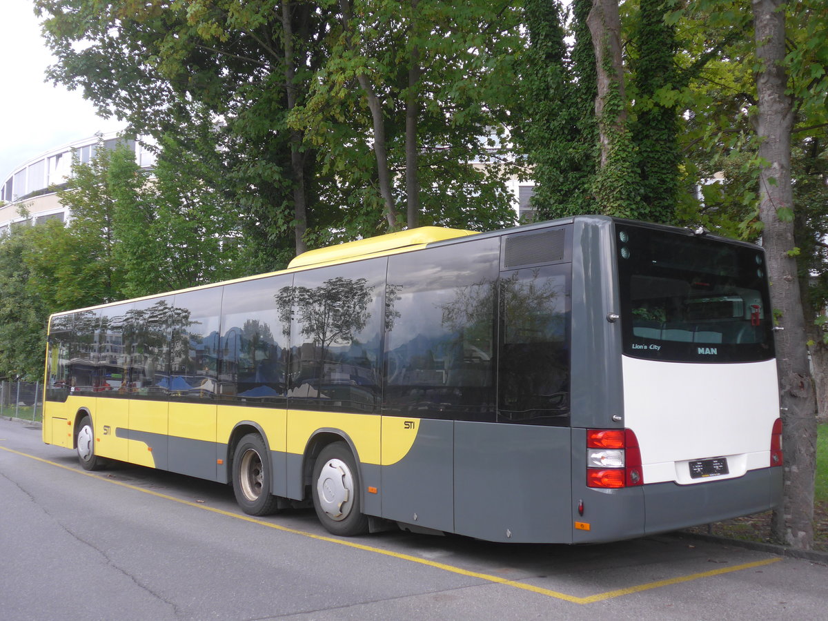 (219'851) - STI Thun - Nr. 131 - MAN am 18. August 2020 bei der Schiffl�ndte Thun
