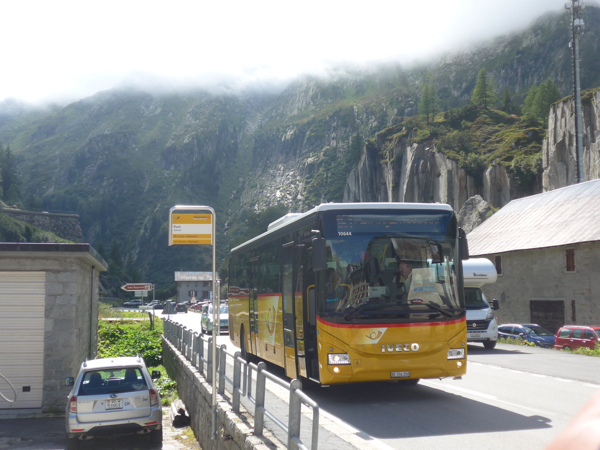 (219'977) - Fl�ck, Brienz - Nr. 9/BE 156'358 - Iveco am 22. August 2020 in Gletsch, Post