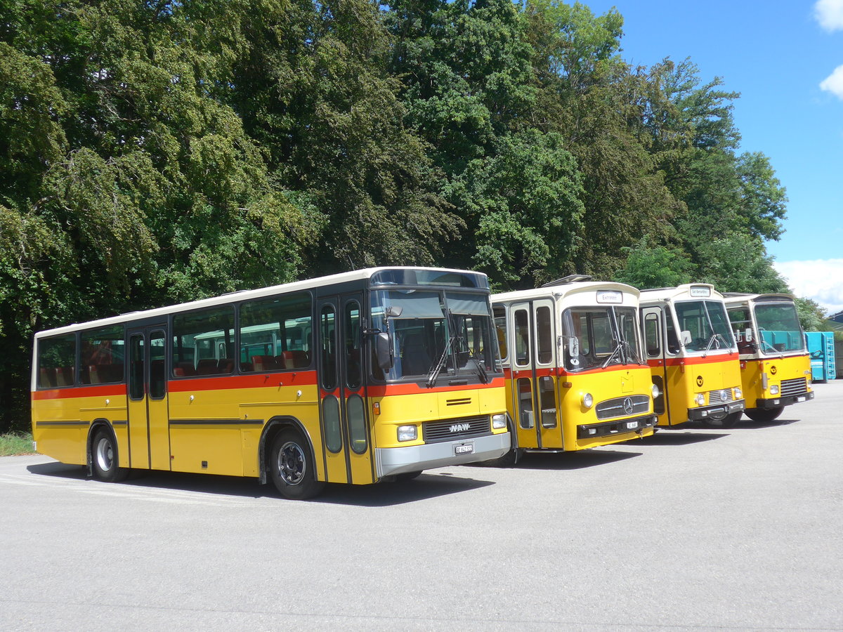 (220'091) - Widmer, Bern - BE 842'322 - NAW/Hess (ex Lombardi, Winterthur; ex Wohlgemuth, Hochwald) am 23. August 2020 in Burgdorf, �kihof Ziegelgut