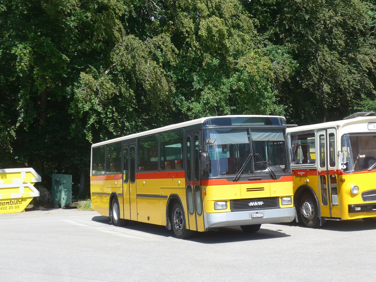 (220'092) - Widmer, Bern - BE 842'322 - NAW/Hess (ex Lombardi, Winterthur; ex Wohlgemuth, Hochwald) am 23. August 2020 in Burgdorf, �kihof Ziegelgut
