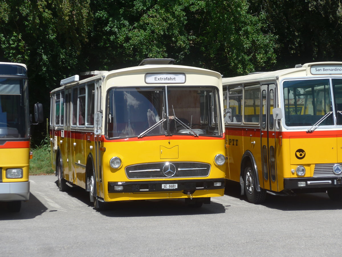(220'093) - Schweizer, Schliern - BE 8680 - Mercedes/R&J (ex SBE Mettleneggen, Wattenwil; ex Frommelt, FL-Vaduz) am 23. August 2020 in Burgdorf, �kihof Ziegelgut