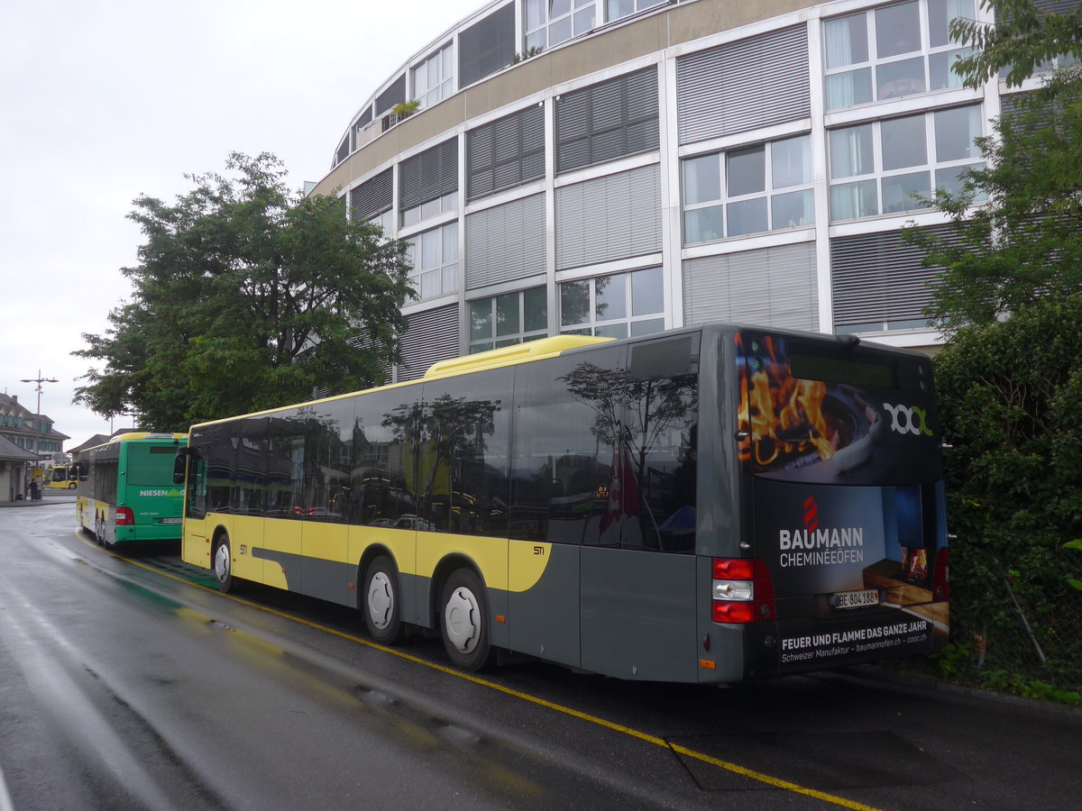 (220'168) - STI Thun - Nr. 188/BE 804'188 - MAN am 29. August 2020 bei der Schiffl�ndte Thun