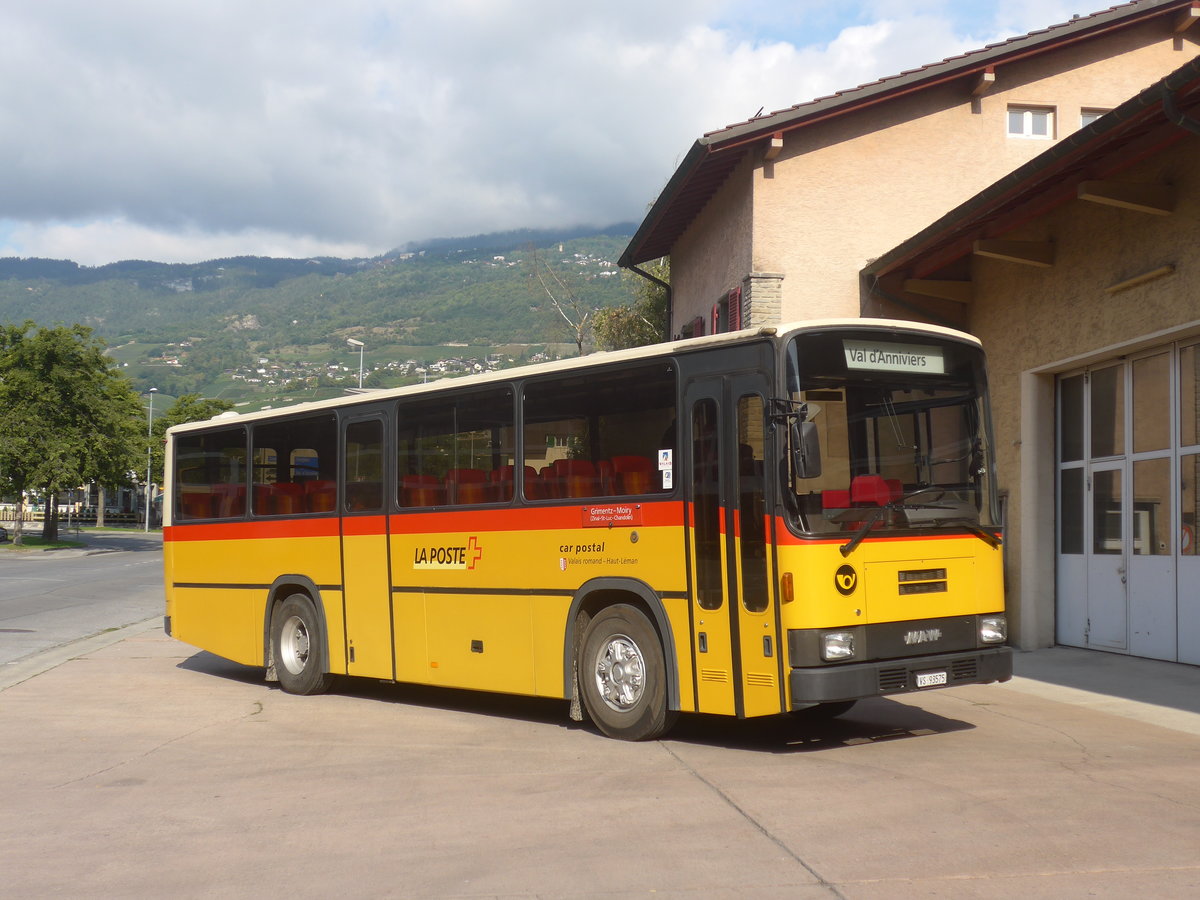 (220'462) - Oser, B�rchen - VS 93'575 - NAW/Lauber (ex Epiney, Ayer) am 6. September 2020 in Sierre, Garage TSAR