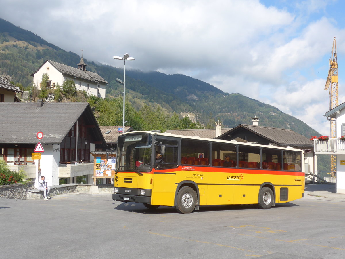 (220'479) - Oser, B�rchen - VS 93'575 - NAW/Lauber (ex Epiney, Ayer) am 6. September 2020 in Vissoie, Post