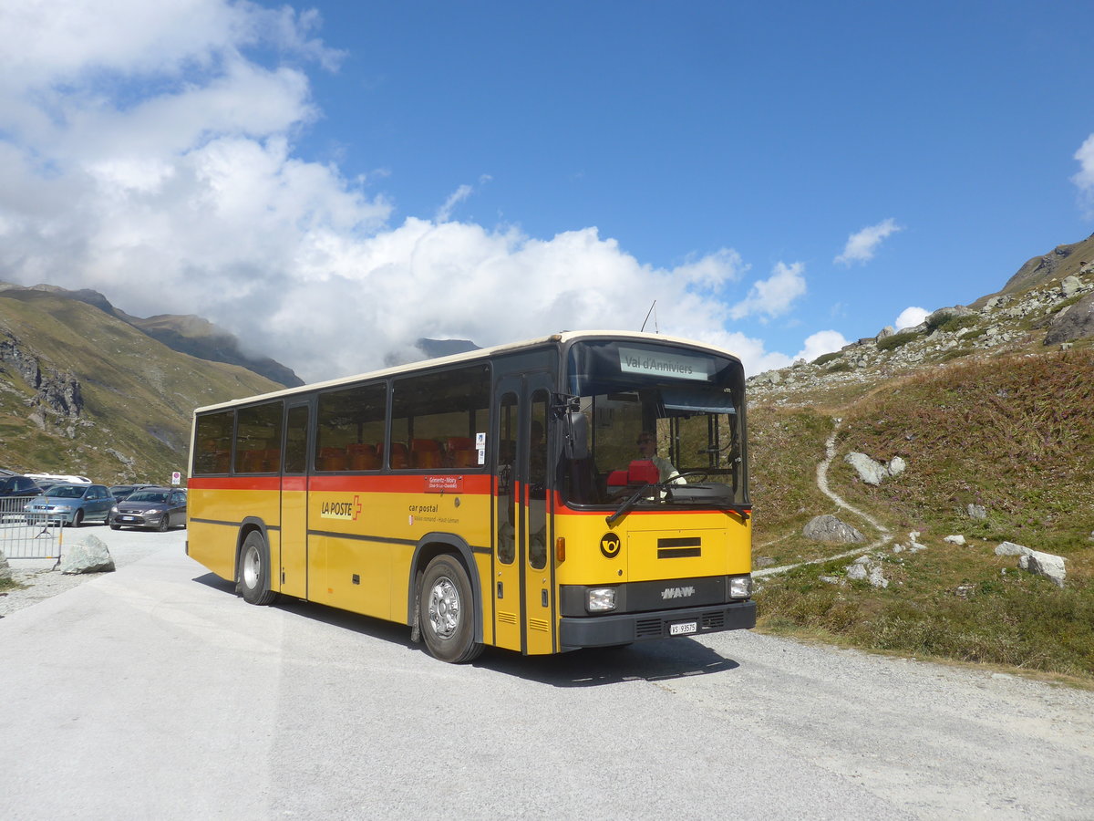 (220'496) - Oser, B�rchen - VS 93'575 - NAW/Lauber (ex Epiney, Ayer) am 6. September 2020 in Moiry, Glacier