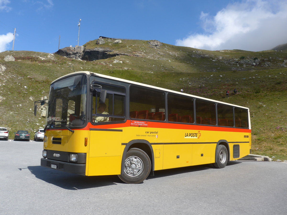 (220'506) - Oser, B�rchen - VS 93'575 - NAW/Lauber (ex Epiney, Ayer) am 6. September 2020 in Moiry, Barrage