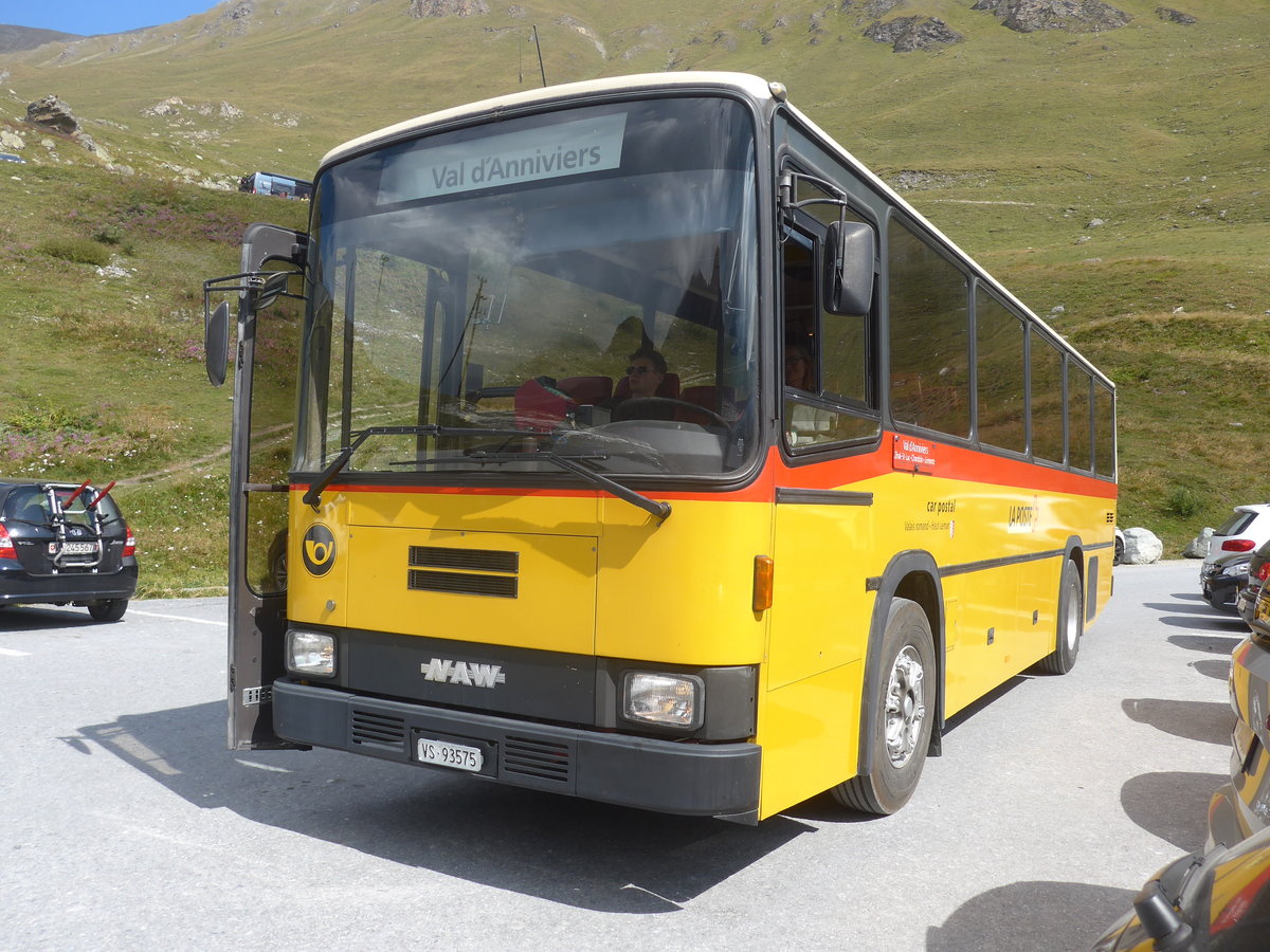 (220'524) - Oser, B�rchen - VS 93'575 - NAW/Lauber (ex Epiney, Ayer) am 6. September 2020 in Moiry, Barrage