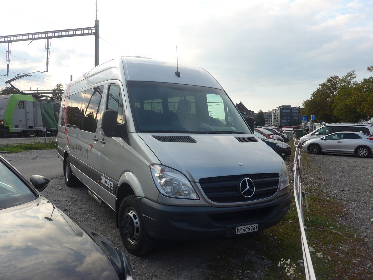 (220'554) - Mari�thoz, Riddes - VS 486'784 - Mercedes am 10. September 2020 in Thun, Rosenau