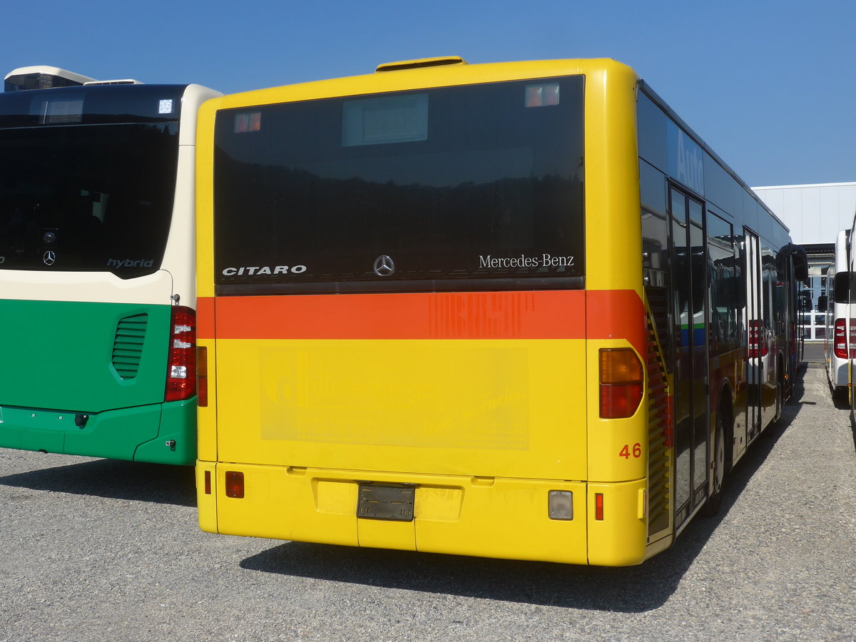 (220'593) - BLT Oberwil - Nr. 46 - Mercedes am 12. September 2020 in Winterthur, EvoBus