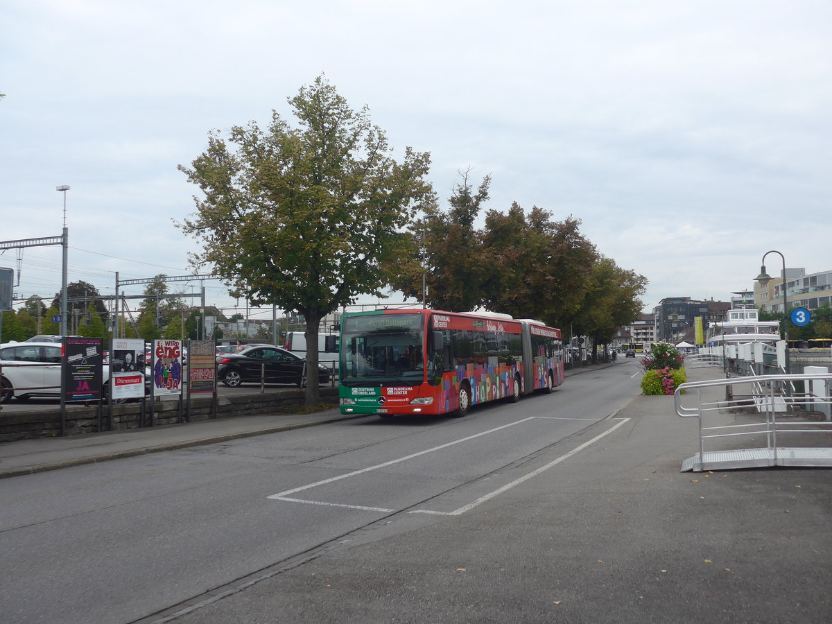 (220'943) - STI Thun - Nr. 137/BE 801'137 - Mercedes am 22. September 2020 bei der Schiffl�ndte Thun