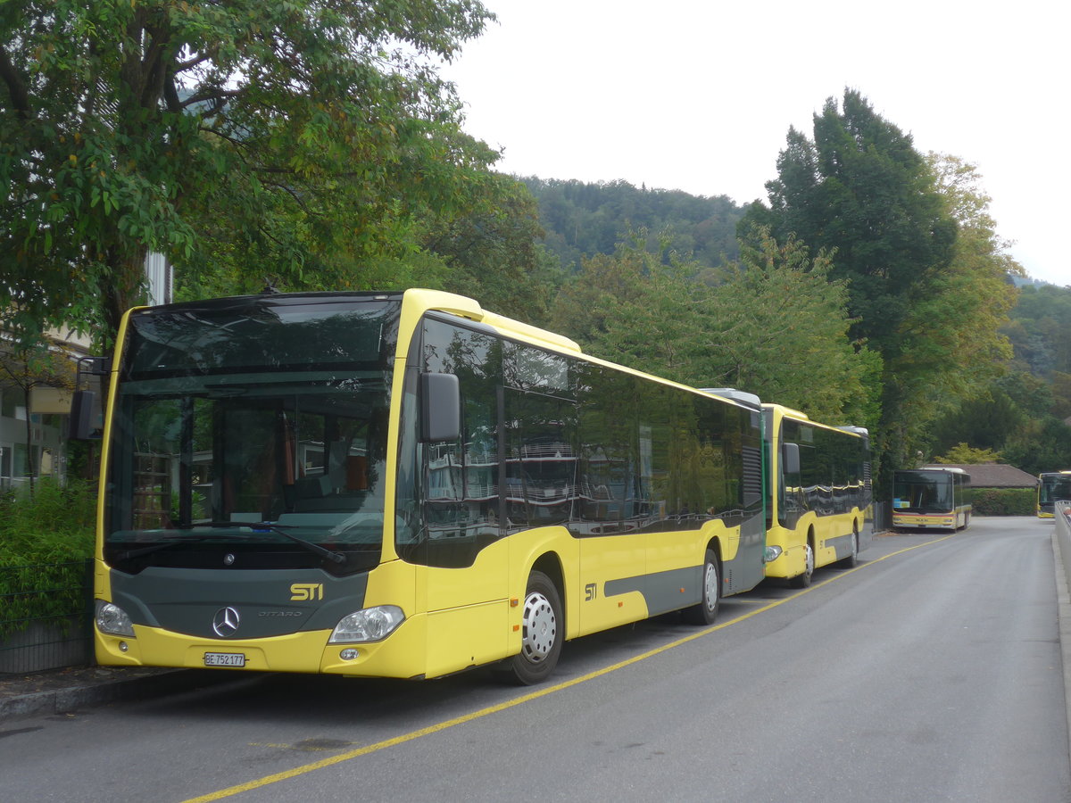 (220'944) - STI Thun - Nr. 177/BE 752'177 - Mercedes am 22. September 2020 bei der Schiffl�ndte Thun