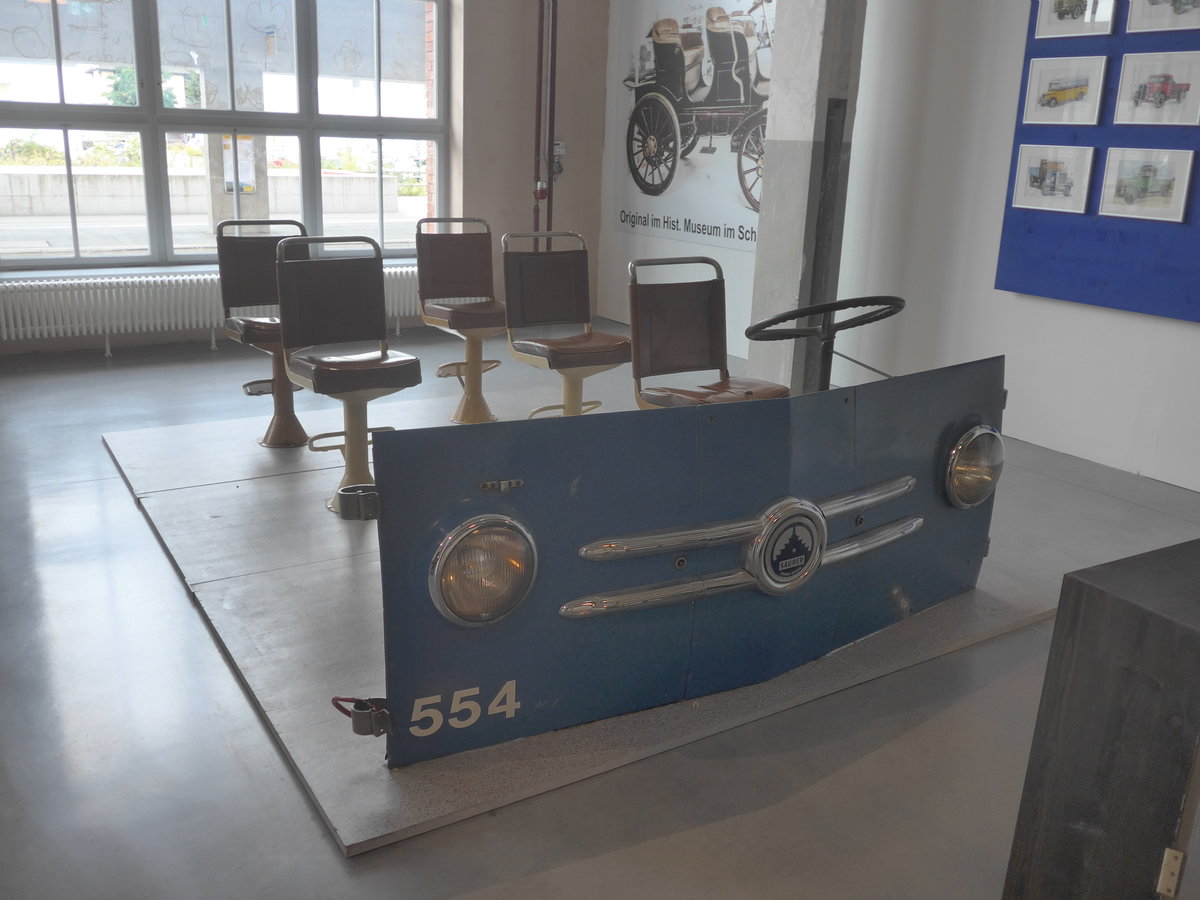 (221'153) - VBZ Z�rich (OCS) - Nr. 554 - Saurer/Saurer (ex Nr. 202) am 24. September 2020 in Arbon, Hamel (Detailaufnahme)