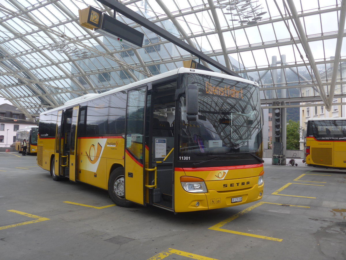 (221'453) - PostAuto Graub�nden - GR 179'708 - Setra am 26. September 2020 in Chur, Postautostation
