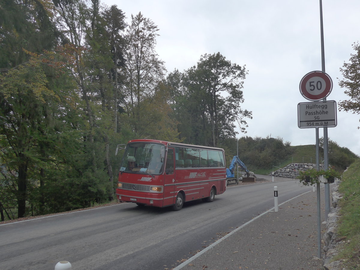 (221'860) - Biegger, Uster - Nr. 31/GL 1946 - Setra (ex AFA Adelboden Nr. 31; ex AFA Adelboden Nr. 10; ex Fr�hlich, Z�rich) am 12. Oktober 2020 in M�hlr�ti, Hulftegg