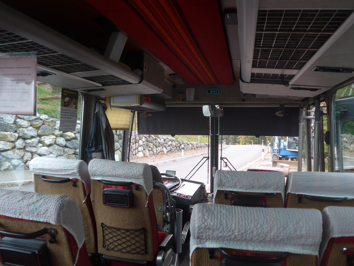 (221'977) - Biegger, Uster - Nr. 9/GL 1802 - Saurer/R&J (ex P 24'366) am 18. Oktober 2020 in M�hlr�ti, Hulftegg (Innenaufnahme)