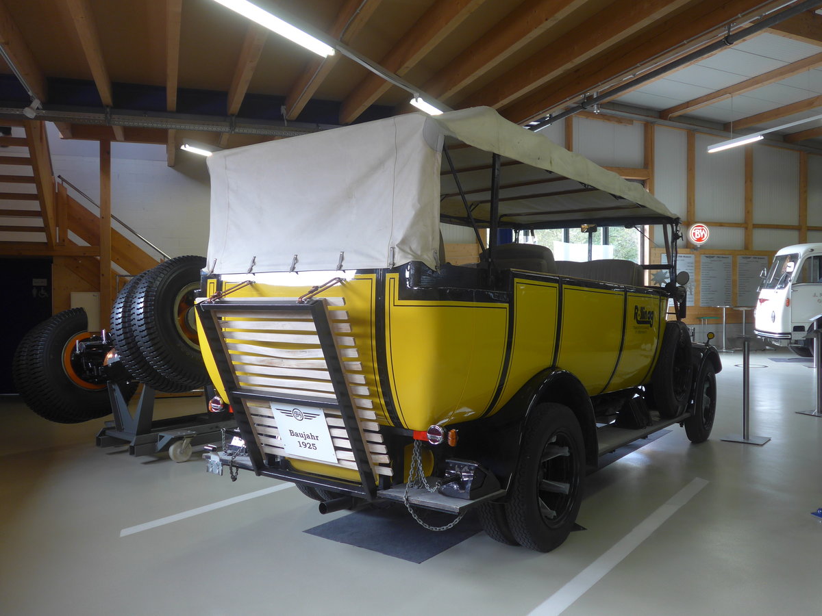 (221'998) - R�llin, Hirzel - FBW/Seitz-Hess (ex RhV Altst�tten Nr. 31; ex P 1529; ex P 2881) am 18. Oktober 2020 in Wetzikon, FBW-Museum