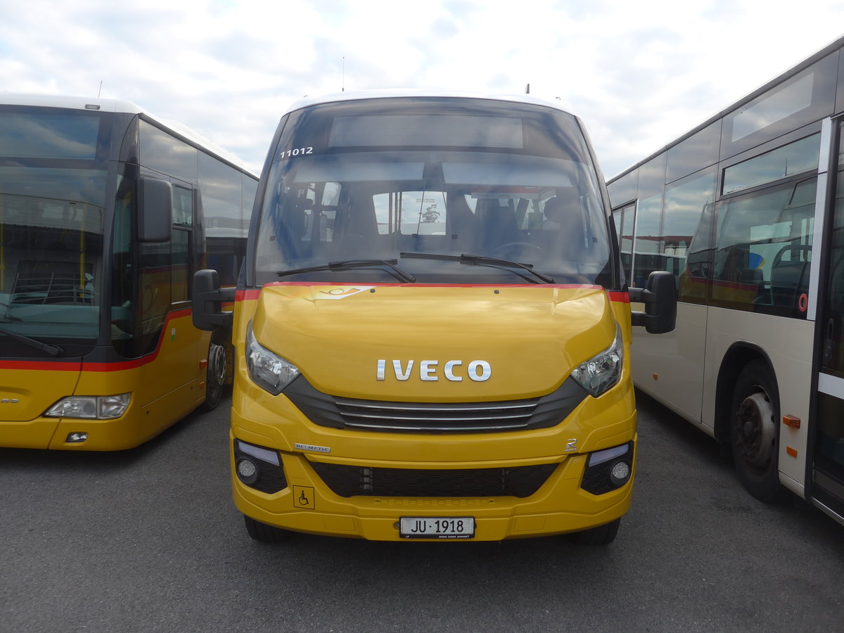 (222'051) - Froidevaux, Charmoille - JU 1918 - Ivecor/Rosero am 18. Oktober 2020 in Kerzers, Interbus