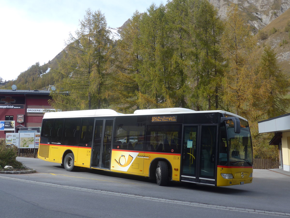 (222'140) - PostAuto Graub�nden - GR 159'302 - Mercedes am 20. Oktober 2020 in Samnaun, Post