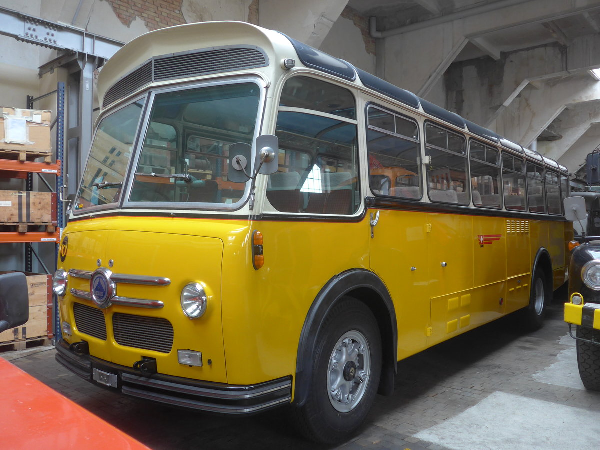 (222'266) - Oldtimer Club Saurer, Arbon - Saurer/Saurer (ex Ryffel, Z�rich; ex M+79'500; ex P 24'136; ex P 21'736) am 21. Oktober 2020 in Arbon, Saurermuseum Depot