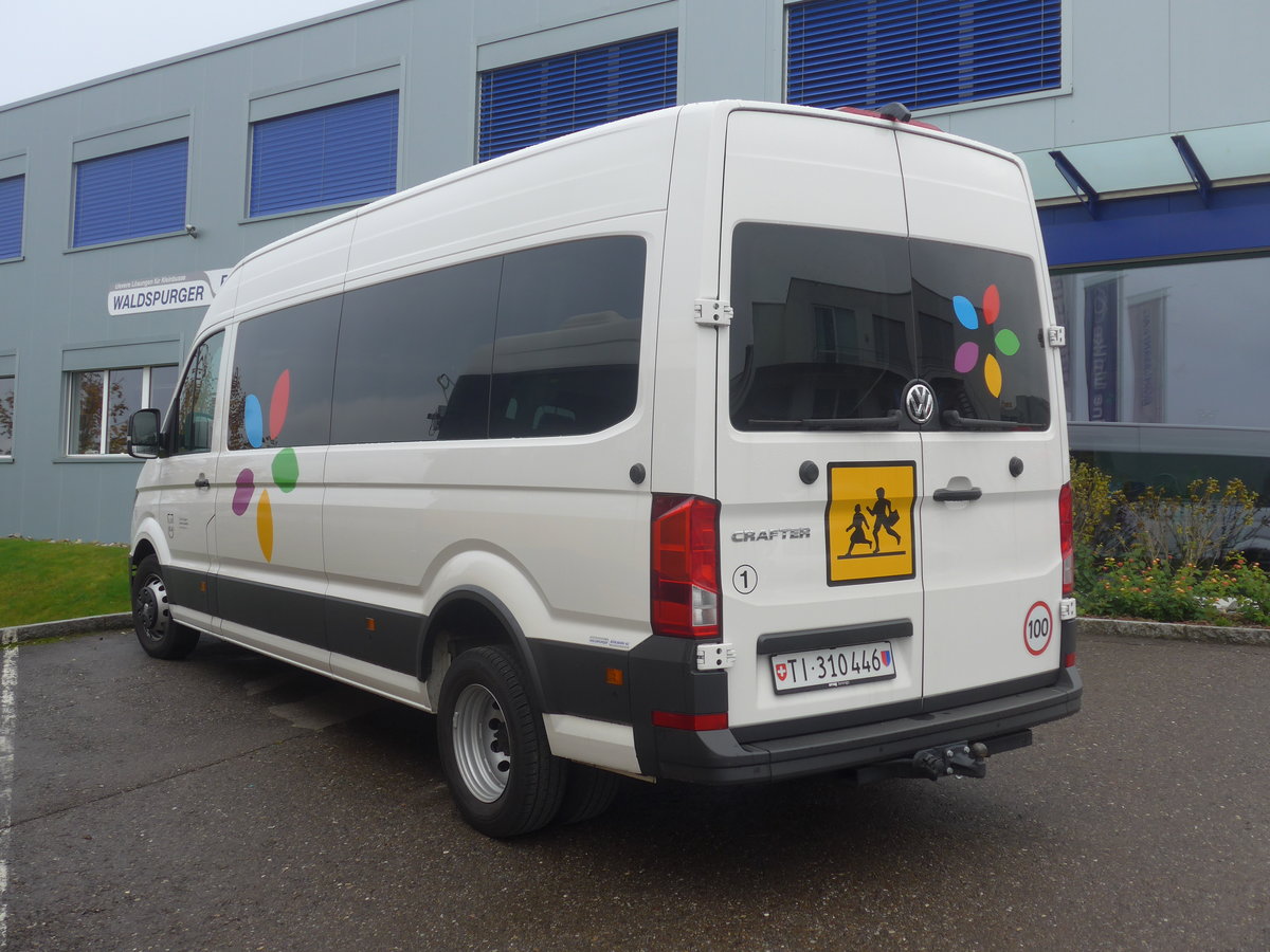 (222'832) - Citt� di Lugano, Lugano - Nr. 1/TI 310'446 - VW am 1. November 2020 in M�genwil, Waldspurger+B�hlmann