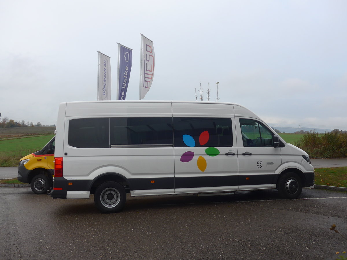 (222'835) - Citt� di Lugano, Lugano - Nr. 1/TI 310'446 - VW am 1. November 2020 in M�genwil, Waldspurger+B�hlmann