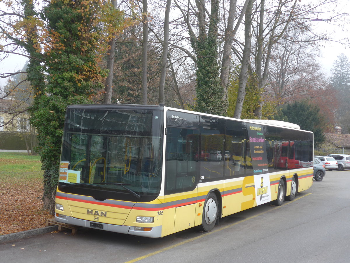 (222'869) - STI Thun - Nr. 132 - MAN am 27. November 2020 bei der Schiffl�ndte Thun