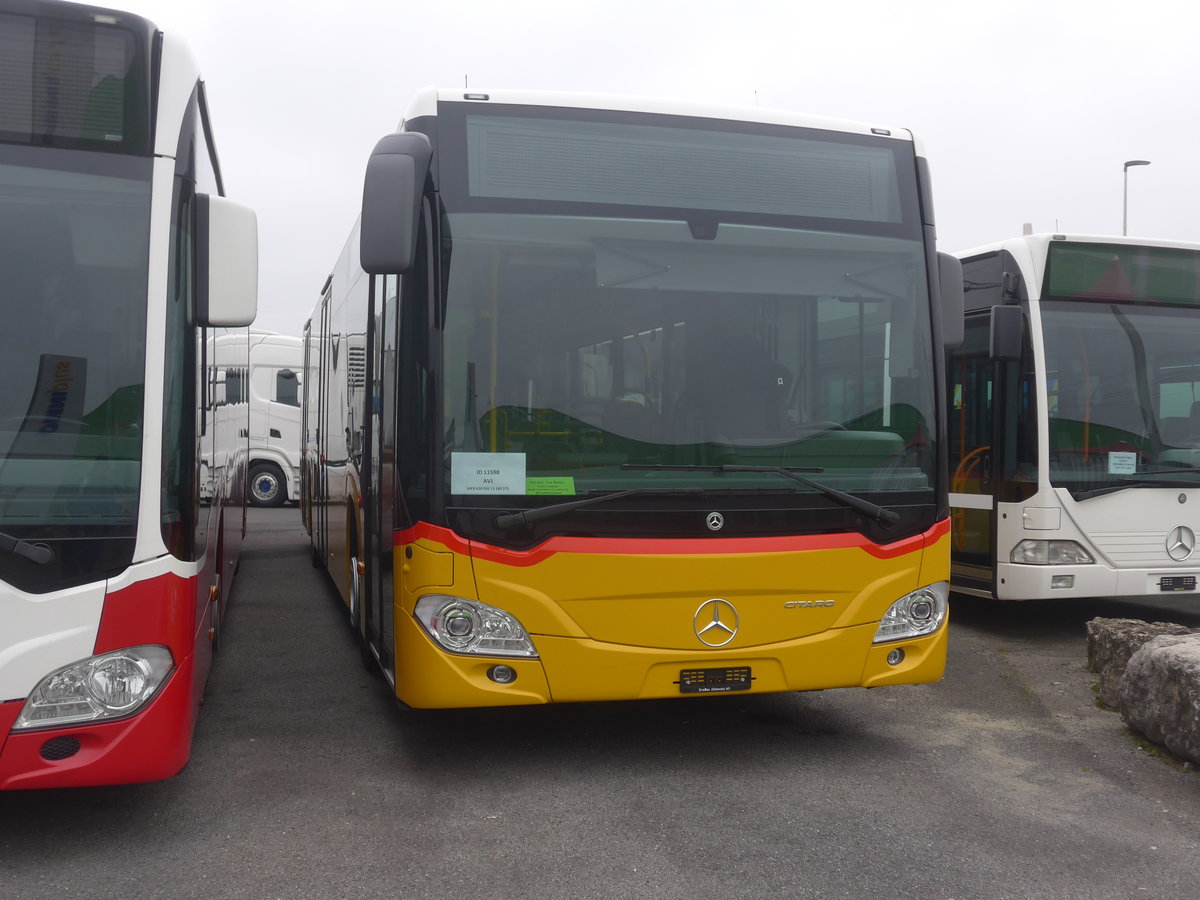 (222'898) - AVJ Les Bioux - PID 11'598 - Mercedes am 29. November 2020 in Kerzers, Interbus