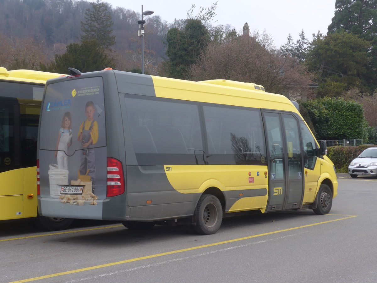 (222'980) - STI Thun - Nr. 4/BE 841'004 - Mercedes am 8. Dezember 2020 bei der Schiffl�ndte Thun
